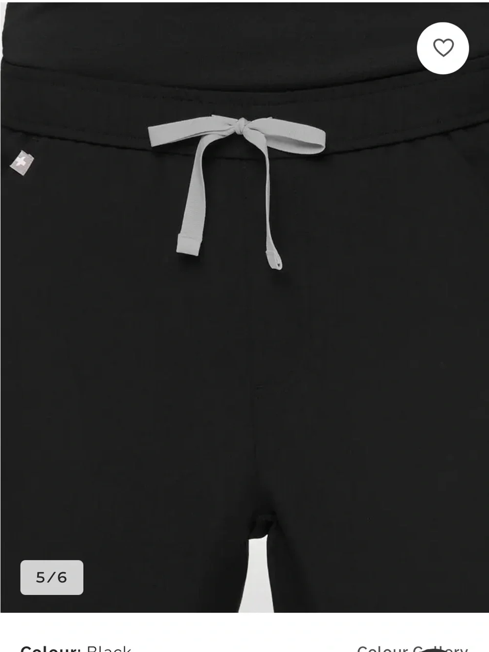 Figs Black Tansen Jogger Scrub Pants Small